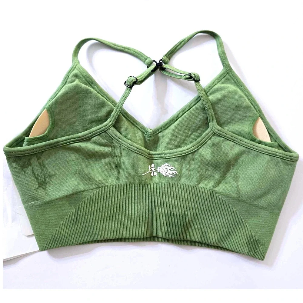 Civil Regime Secret Green Reaper‎ Kelly Seamless Bra Size Small
